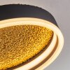Guine Deckenleuchte LED Gold, Schwarz, 1-flammig
