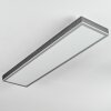 Salmi Deckenpanel LED Grau, Silber, 1-flammig