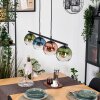 Koyoto Pendelleuchte Glas 15 cm Blau, Grün, Klar, Kupferfarben, 4-flammig