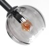 Koyoto Deckenleuchte Glas 15 cm Rauchfarben, 6-flammig