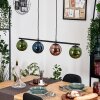 Gastor Pendelleuchte Glas 15 cm Blau, Grün, Kupferfarben, 4-flammig