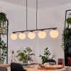 Gastor Pendelleuchte Glas 15 cm Weiß, 5-flammig