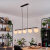 Gastor Pendelleuchte Glas 15 cm Weiß, 5-flammig