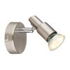 Globo Kinley Deckenleuchte Chrom, Nickel-Matt, 1-flammig