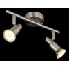 Globo Kinley Deckenleuchte Chrom, Nickel-Matt, 2-flammig