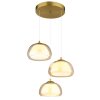 Globo Avila Hängeleuchte LED Gold, 1-flammig, Fernbedienung