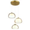 Globo Avila Hängeleuchte LED Gold, 1-flammig, Fernbedienung