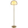 Globo Avila Stehleuchte LED Gold, 1-flammig, Fernbedienung