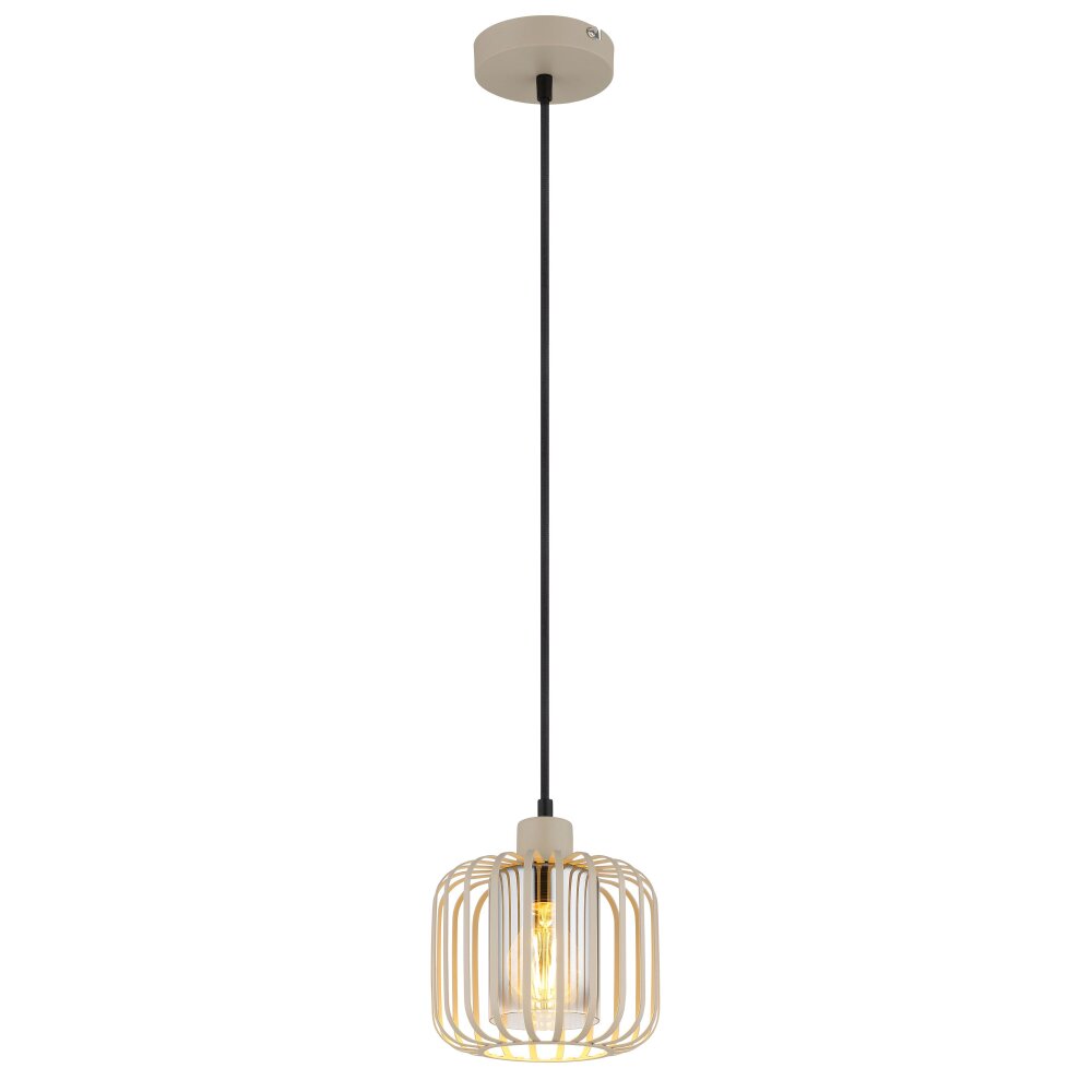Globo Alfred Hängeleuchte Sandfarben, 1-flammig main product photo