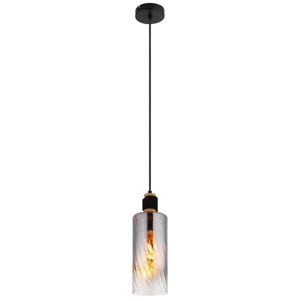 Globo Osborne Hängeleuchte Braun, Schwarz, 1-flammig main product photo