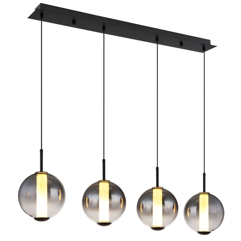 Globo Lacy Hängeleuchte LED Schwarz, 1-flammig main product photo