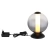 Globo Lacy Tischleuchte LED Schwarz, 1-flammig
