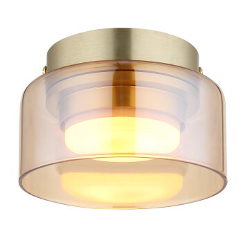 Globo Higgins Deckenleuchte Gold, 1-flammig