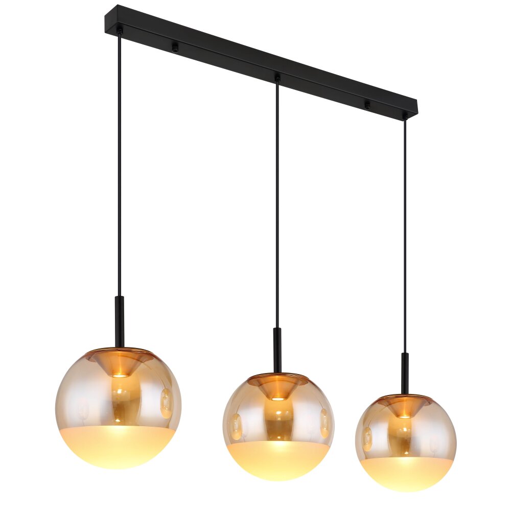 Globo Severin Hängeleuchte LED Schwarz, 1-flammig main product photo