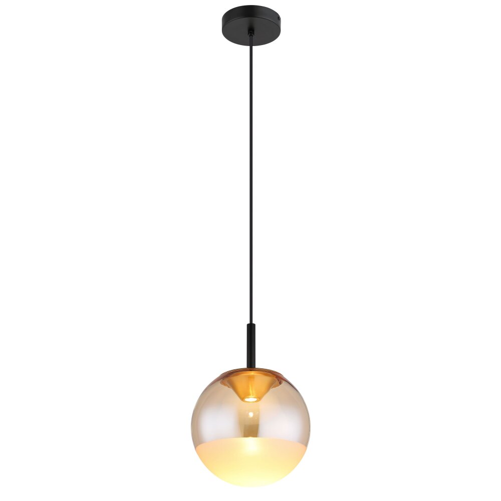 Globo Severin Hängeleuchte LED Schwarz, 1-flammig main product photo