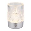 Globo Lizzy Tischleuchte LED Silber, 1-flammig