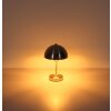 Pilzlampe Globo Atoma Tischleuchte Nickel-Matt, 1-flammig