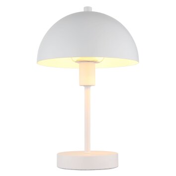 Pilzlampe Globo Atoma Tischleuchte Weiß, 1-flammig