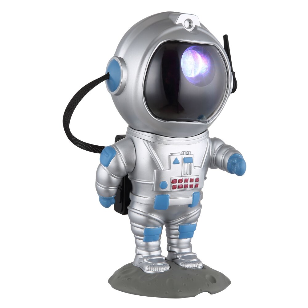 Astronautenlampe Globo Cosmo Tischleuchte LED Blau, Grau, Silber, 1-flammig main product photo