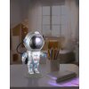 Astronautenlampe Globo Cosmo Tischleuchte LED Blau, Grau, Silber, 1-flammig