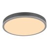 Globo Doro Deckenleuchte LED Grau, Silber, 1-flammig