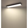 Globo Doro Deckenleuchte LED Grau, Silber, 1-flammig, Fernbedienung