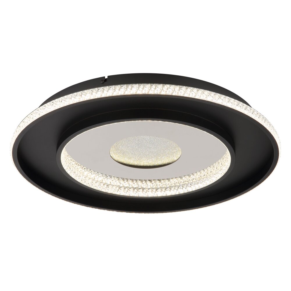 Globo Marsh Deckenleuchte LED Schwarz, 1-flammig, Fernbedienung main product photo