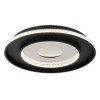 Globo Marsh Deckenleuchte LED Schwarz, 1-flammig, Fernbedienung