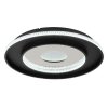 Globo Marsh Deckenleuchte LED Schwarz, 1-flammig, Fernbedienung