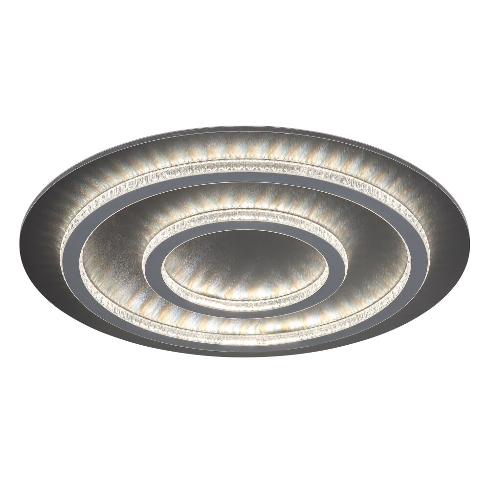 Globo Jayden Deckenleuchte LED Anthrazit, Schwarz, 1-flammig, Fernbedienung main product photo