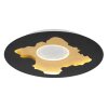 Globo Obscura Deckenleuchte LED Schwarz, 1-flammig