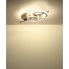 Globo Norris Deckenleuchte LED Champagner, Chrom, 1-flammig
