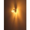 Globo Zachery Wandleuchte Nickel-Matt, 1-flammig