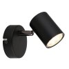 Globo Walters Wandleuchte Schwarz, 1-flammig