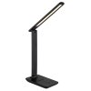 Globo Brighton Tischleuchte LED Schwarz, 1-flammig