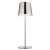 Globo Vancouver Tischleuchte LED Nickel-Matt, 1-flammig