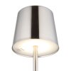 Globo Vancouver Tischleuchte LED Nickel-Matt, 1-flammig
