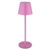 Globo Vannie Tischleuchte LED Pink, 1-flammig