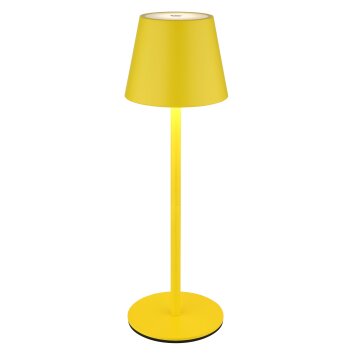 Globo Vannie Tischleuchte LED Gelb, 1-flammig Globo Vannie Tischleuchte LED Gelb, 1-flammig
