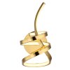 Globo Iduna Deckenleuchte LED Gold, 1-flammig