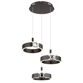Globo Hendricks Hängeleuchte LED Bronze, 1-flammig