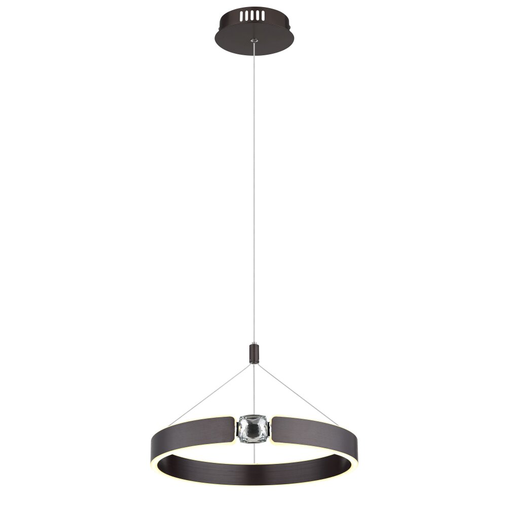 Globo Hendricks Hängeleuchte LED Bronze, 1-flammig main product photo