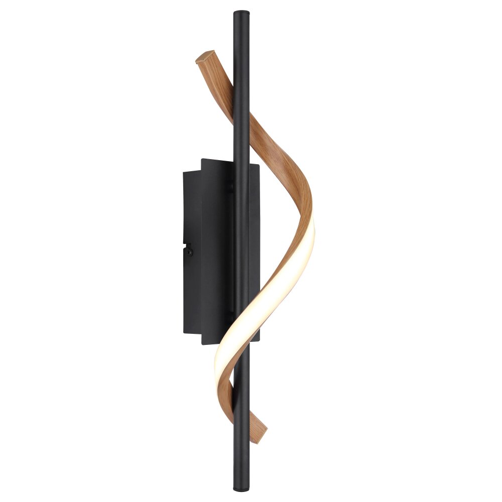 Globo Watkins Wandleuchte LED Schwarz, 1-flammig main product photo