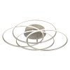 Globo Kombos Deckenleuchte LED Nickel-Matt, 1-flammig