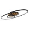 Globo Tisha Deckenleuchte LED Braun, Schwarz, 1-flammig