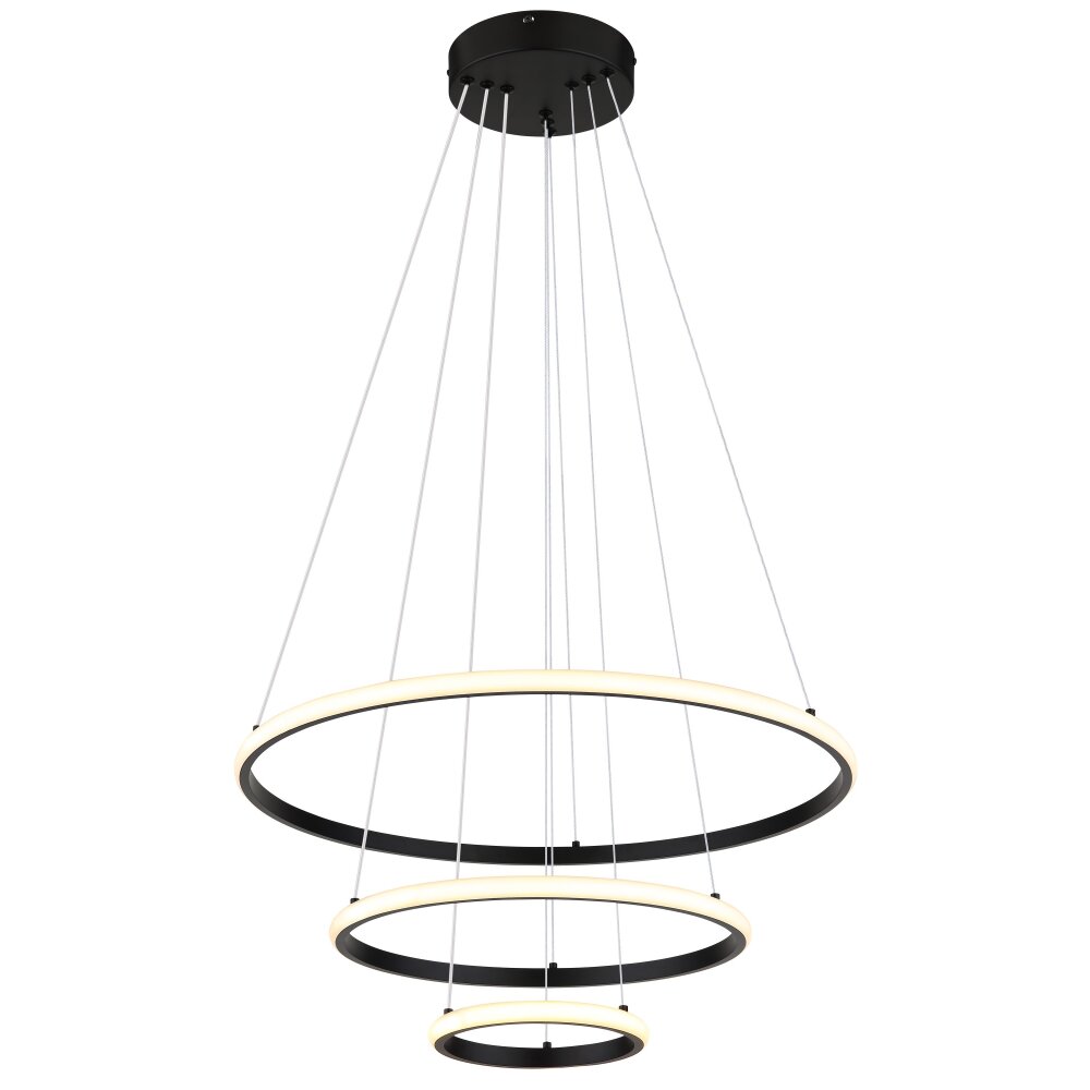 Globo Corine Hängeleuchte LED Schwarz, 1-flammig main product photo