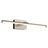 Globo Jaime Wandleuchte LED Nickel-Matt, 1-flammig, Fernbedienung