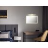 Globo Jaime Wandleuchte LED Nickel-Matt, 1-flammig, Fernbedienung