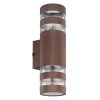 Globo Hayes Wandleuchte Bronze, 2-flammig