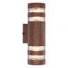 Globo Hayes Wandleuchte Bronze, 2-flammig